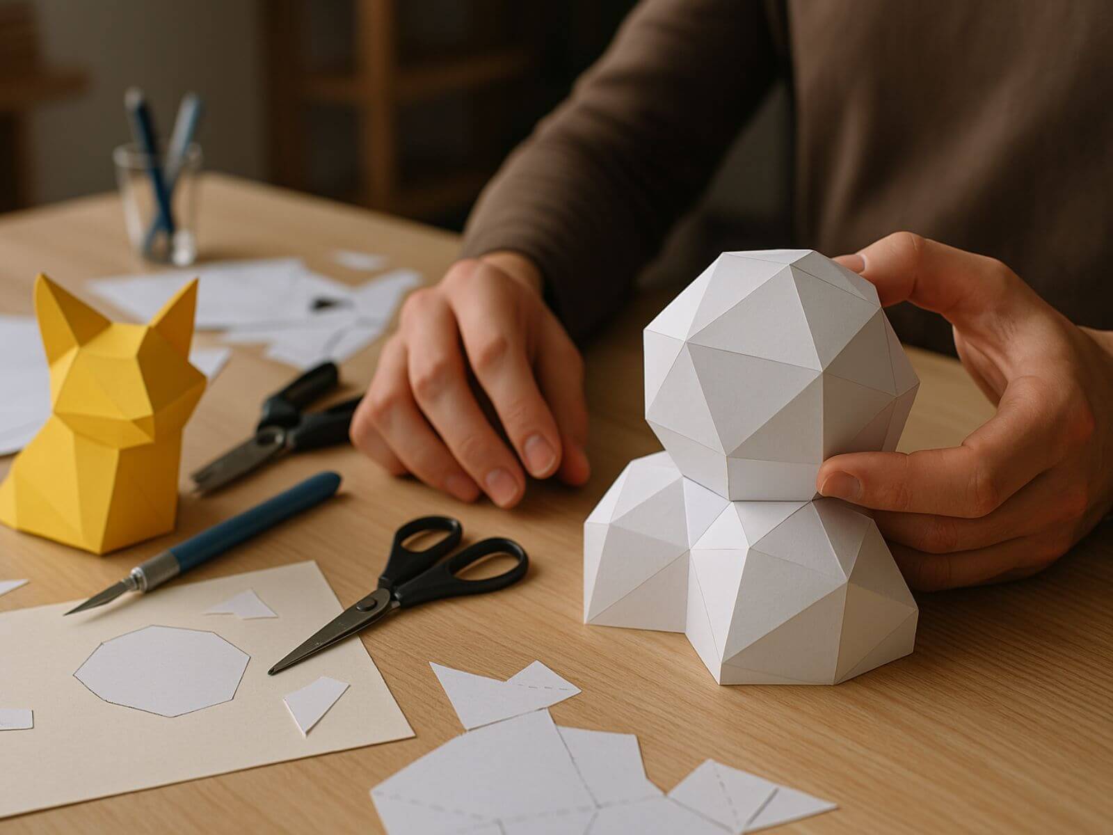 Pourquoi le papercraft est l’activité parfaite pour les enfants pour apprendre en manipulant 